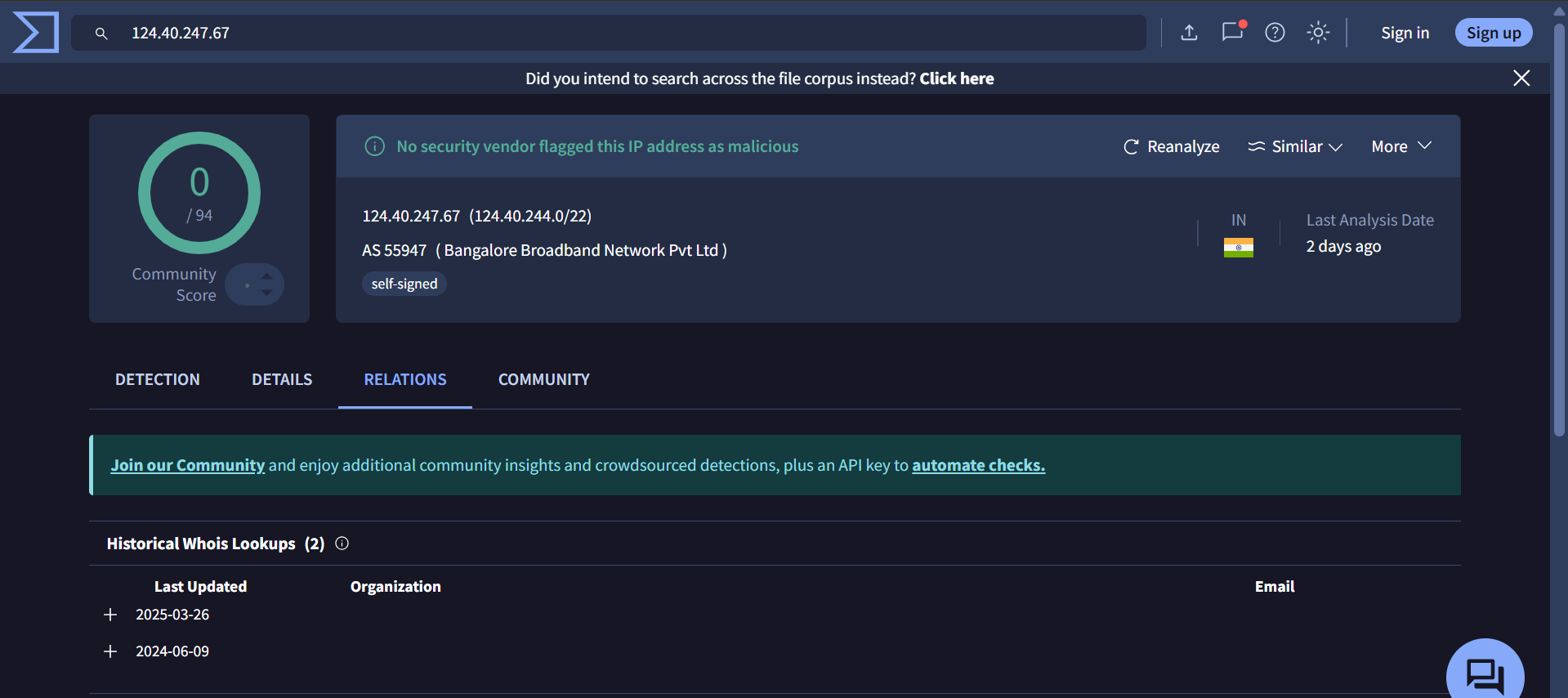 Kimsuky APT infrastructure