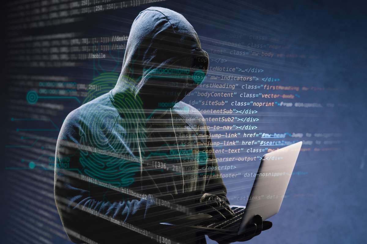 Digital shield symbolizing cyber threat protection
