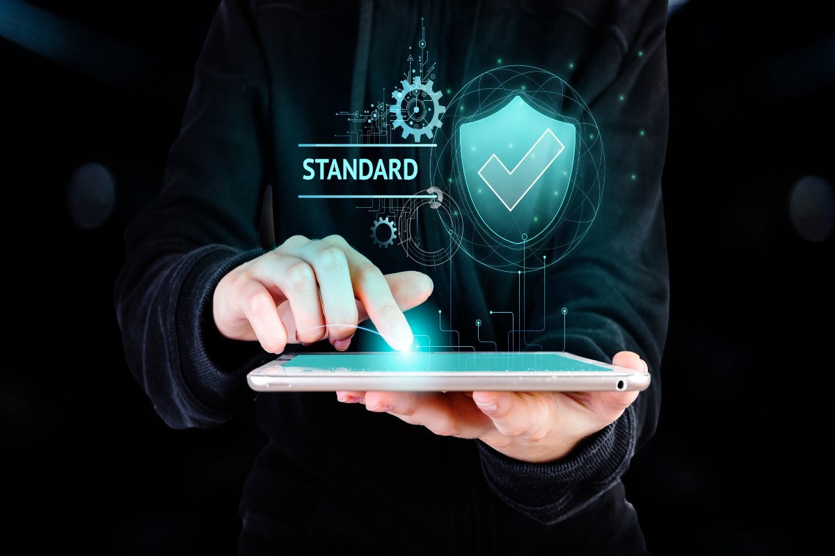 Protection shield securing digital data
